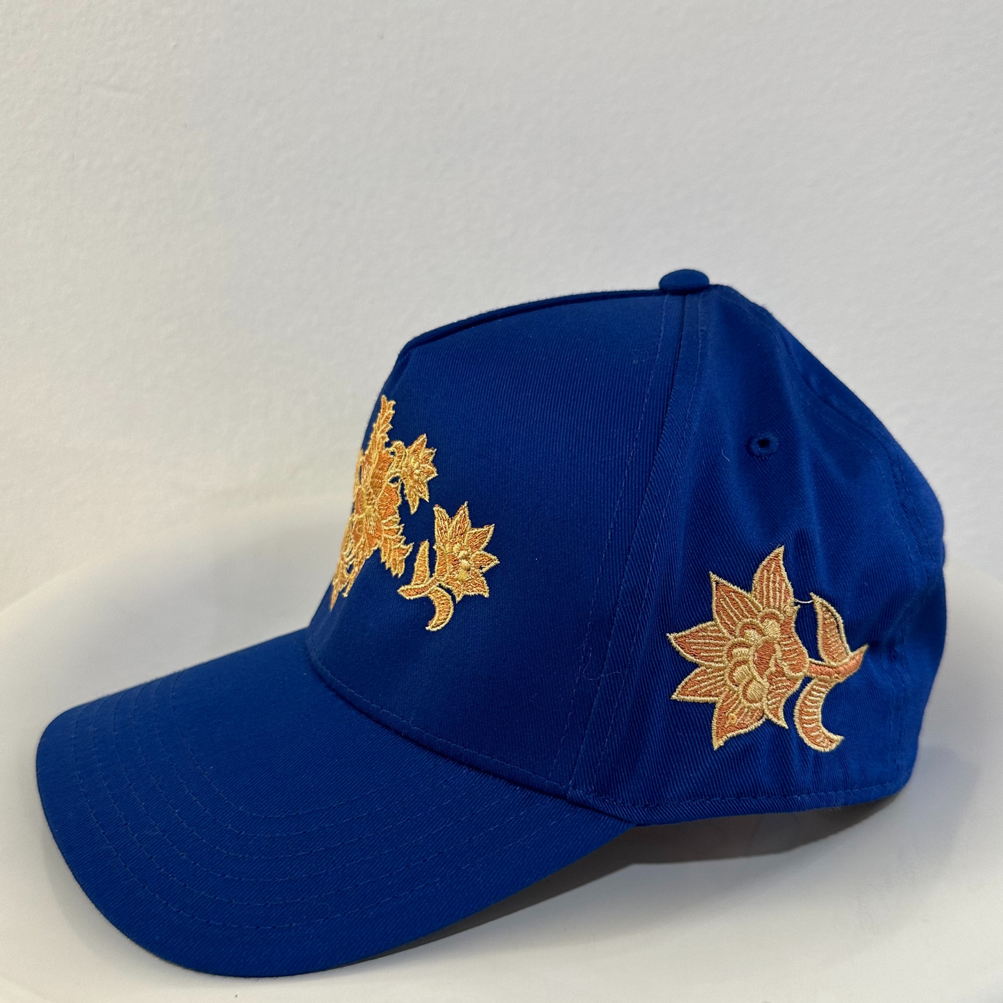 FLOWER CROWN HIGH CROWN [ROYAL BLUE/GOLD]