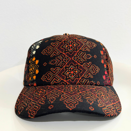 SONGKET BOSS CAP [RED/ORANGE]