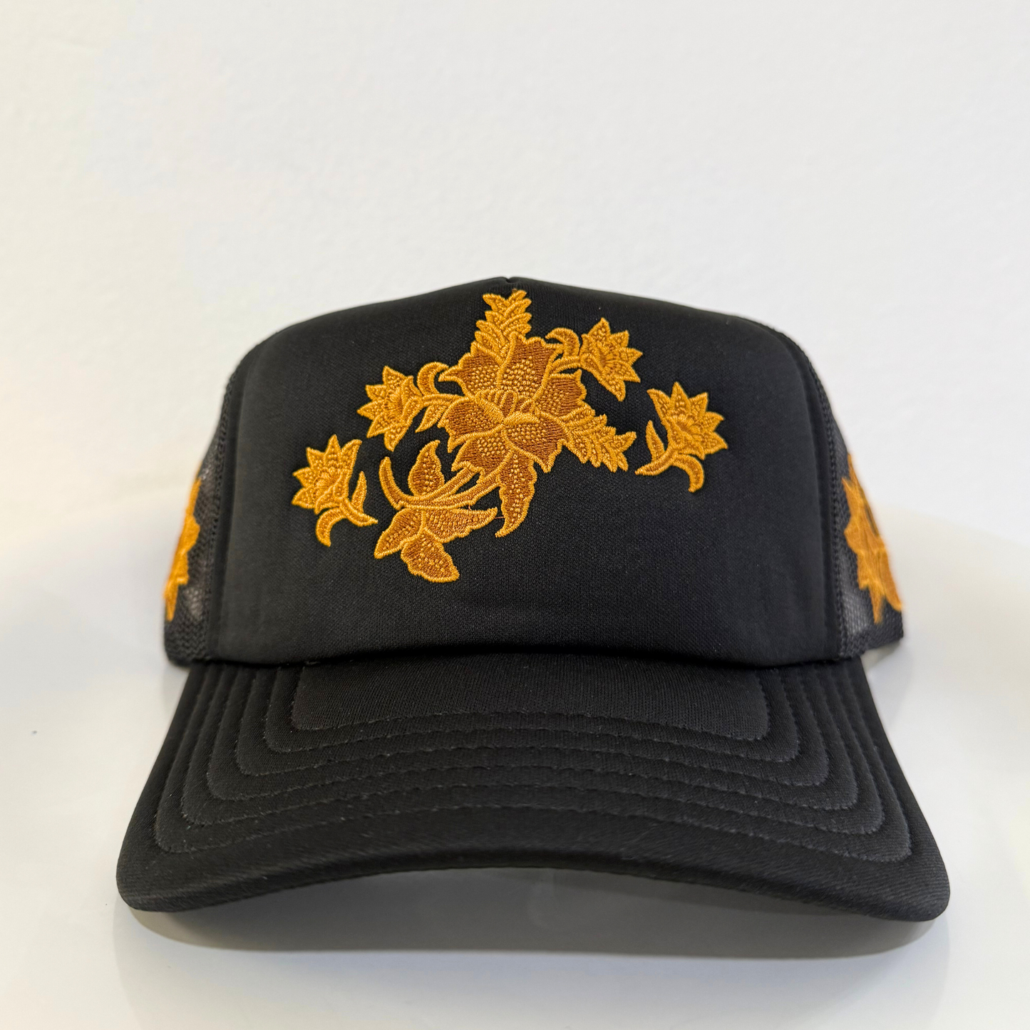 FLOWER CROWN [ BLACK/GOLD]