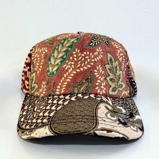 BATIK BOSS CAP [GOLD/PINK]