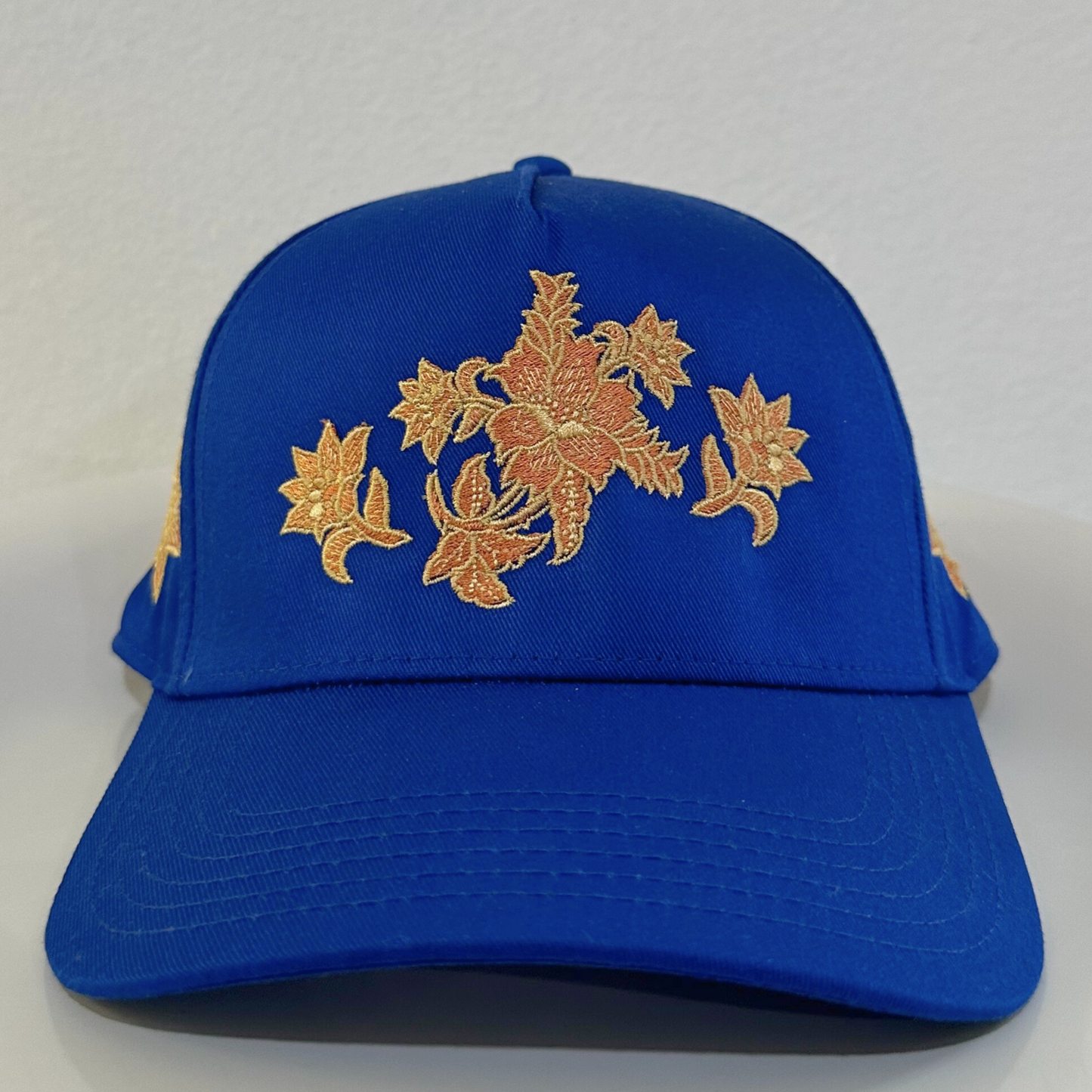 FLOWER CROWN HIGH CROWN [ROYAL BLUE/GOLD]