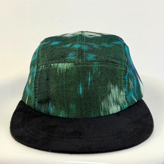 BATIK 5-PANEL SHORT BRIM [GREEN]