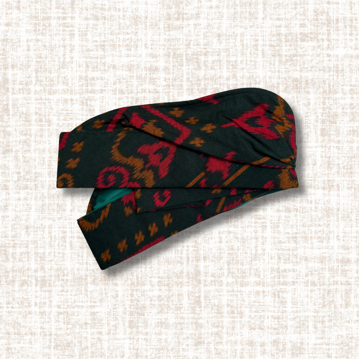 HEADWRAP [DARK GREEN/MULTI]